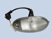 luce visiera dx, c/lampadina, incolore, c/cavo 165 mm iveco Iveco Stralis - 504047265