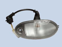 luce visiera sx, c/lampadina, incolore, c/cavo 165 mm iveco Iveco Stralis - 504047264