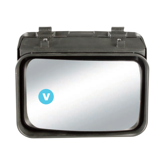 specchio guardaruota d/s, regolazione manuale  iveco Iveco Stralis - 98472973